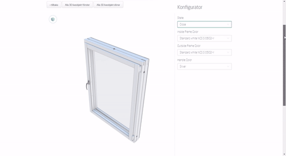 Nordan window customizer